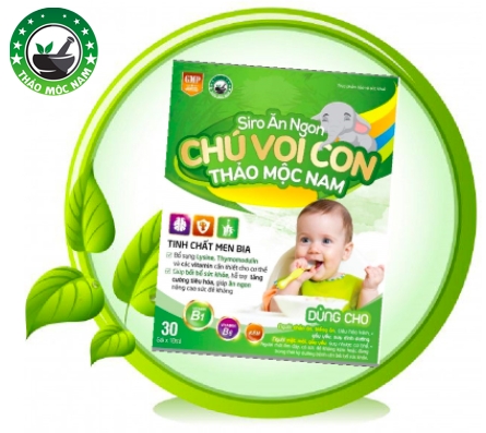 Siro ăn ngon chú voi con